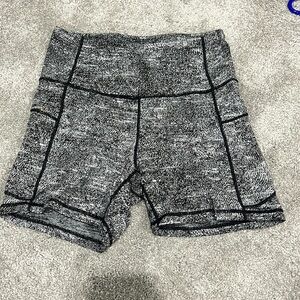 High rise athletic shorts